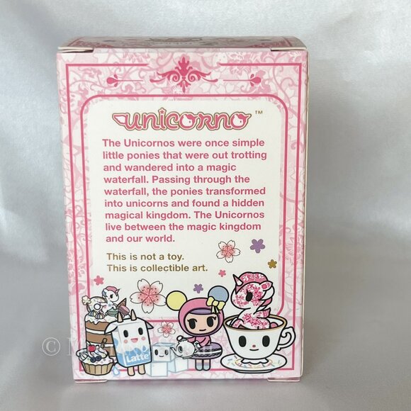 Tokidoki Porcellana Keychain Bag Charm Exclusive Pink Figure Rare Unicorn New - Picture 3 of 6